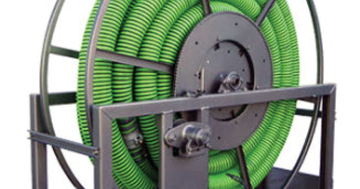 Hannay Reels VAC Series vacuum hose storage reel