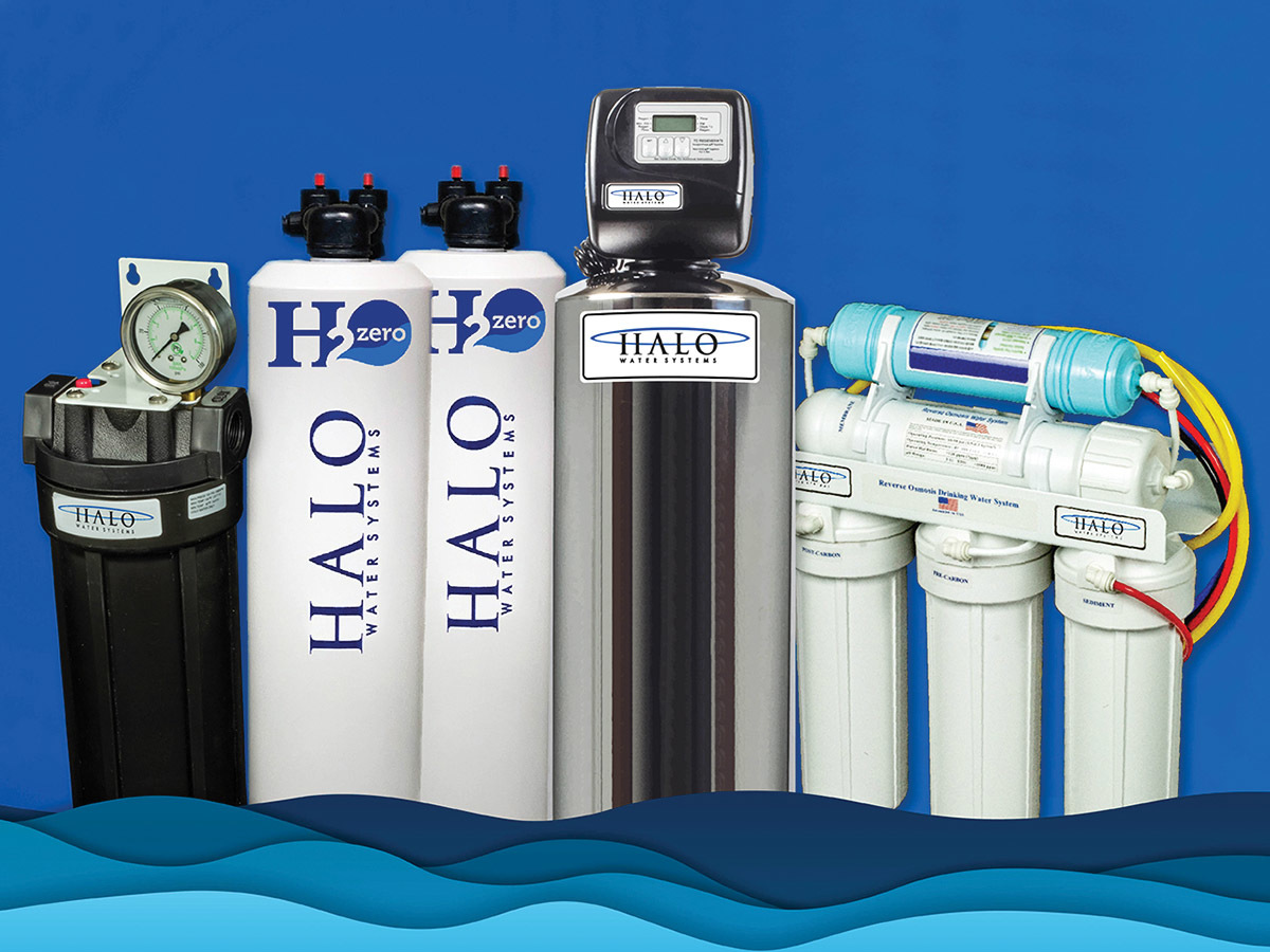 HALO Water Systems products